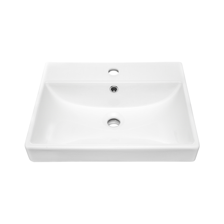 COMAD UN-RITA-GW-50 - Nadgradni lavabo RITA 50x40 cm keramika/sjajna bela