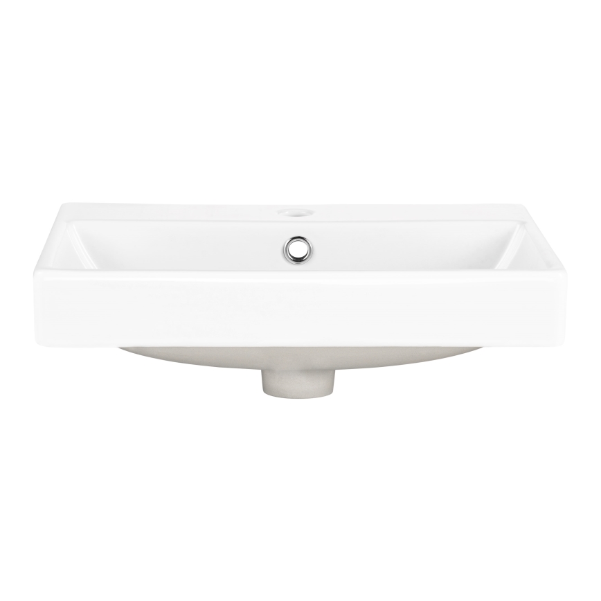 COMAD UN-RITA-GW-50 - Nadgradni lavabo RITA 50x40 cm keramika/sjajna bela