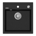 Concept DG00C50BC - Kuhinjski sudoper CUBIS 49x51 cm granit/crna