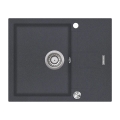 Concept DG05C45DG - Kuhinjski sudoper CUBIS 50x62 cm granit/tamno siva