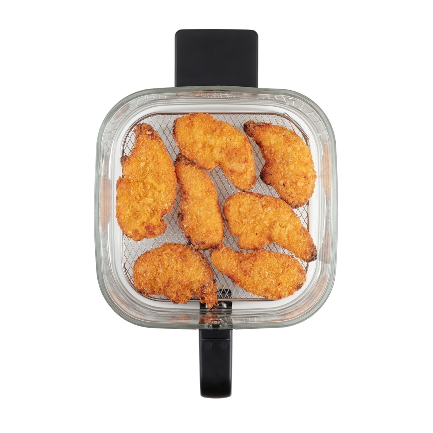 Concept FR5500 - Friteza na vrući vazduh GLASS & FAST 5,5 l 1200W/230V crno