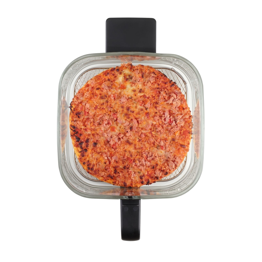 Concept FR5500 - Friteza na vrući vazduh GLASS & FAST 5,5 l 1200W/230V crno