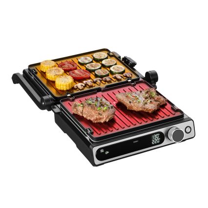 Concept ge3500 - Kontaktni roštilj sa temperaturnom sondom 2000W/230V crno