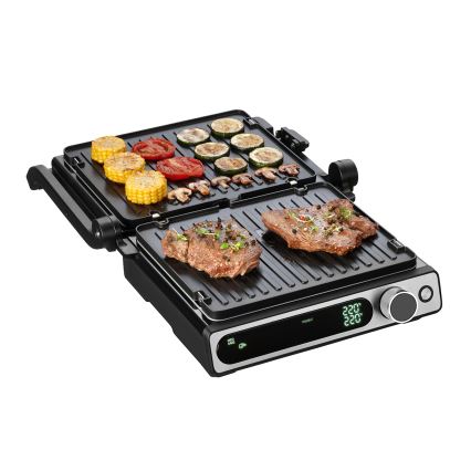 Concept ge3500 - Kontaktni roštilj sa temperaturnom sondom 2000W/230V crno