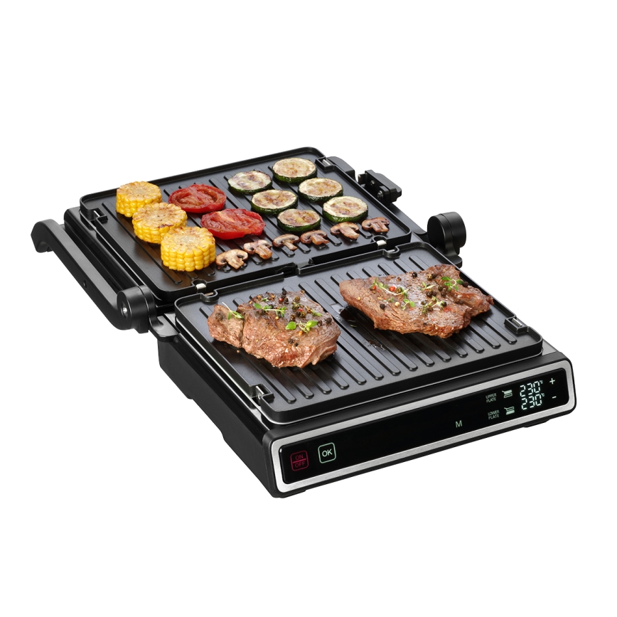Concept ge3550 - Kontaktni roštilj sa temperaturnom sondom 2000W/230V crno