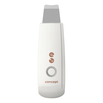 Concept PO2030 - Kozmetička ultrazvučna spatula PERFECT SKIN 2,5W/5V USB 600 mAh bela