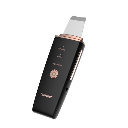 Concept PO2060 - Kozmetička ultrazvučna spatula PERFECT SKIN 3,5W/5V USB 500 mAh IPX6 crno