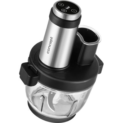 Concept RM3300 - Kuhinjski robot sa ribežom 1000W/230V crno/nerđajući čelik