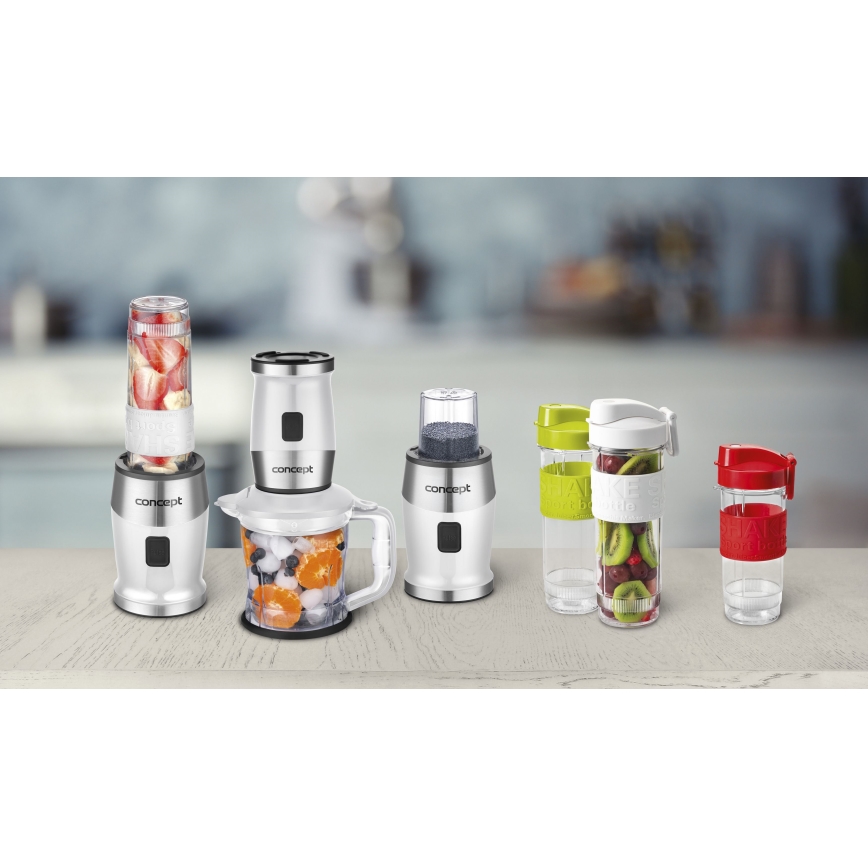 Concept SM3391 - Blender za smuti sa priborom 700W/230V bela