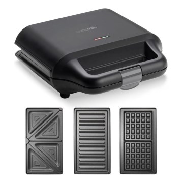 Concept SV3054 - Toster 3u1 700W/230V crno