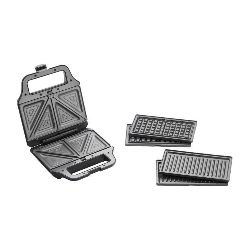 Concept SV3054 - Toster 3u1 700W/230V crno
