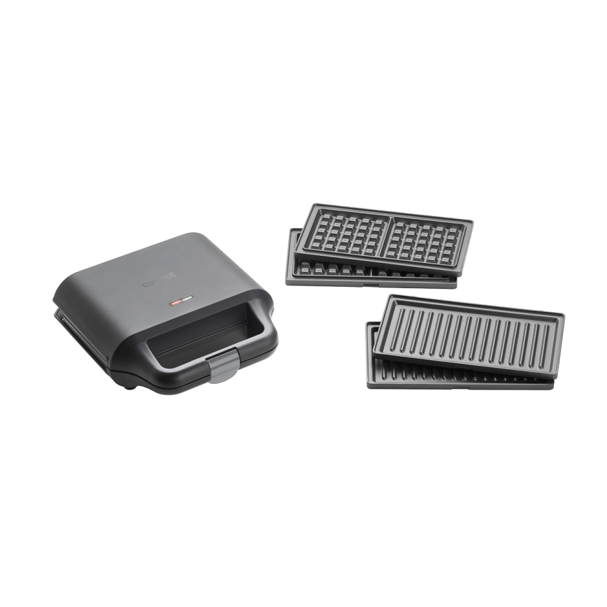 Concept SV3054 - Toster 3u1 700W/230V crno