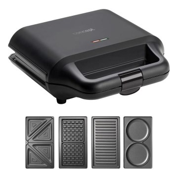 Concept SV3055 - Toster 4u1 700W/230V crno