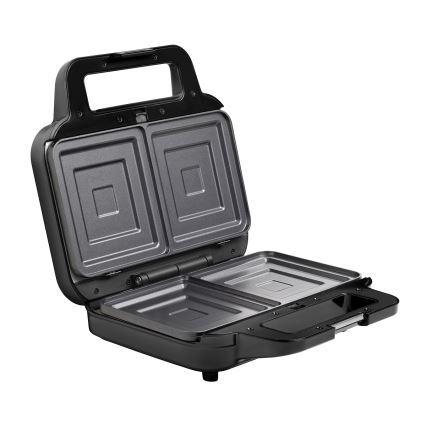 Concept SV3070 - Toster XXL 4u1 900W/230V crno/nerđajući čelik