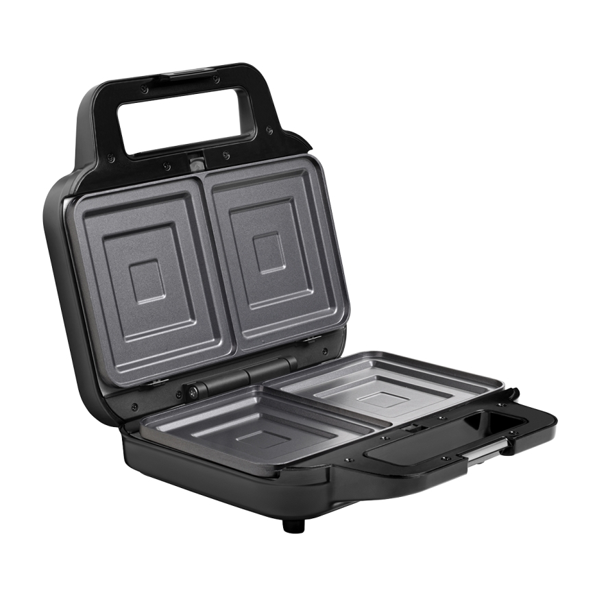 Concept SV3070 - Toster XXL 4u1 900W/230V crno/nerđajući čelik