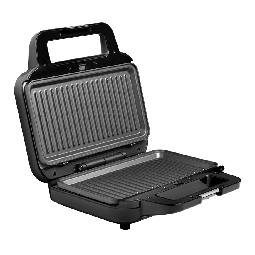 Concept SV3070 - Toster XXL 4u1 900W/230V crno/nerđajući čelik
