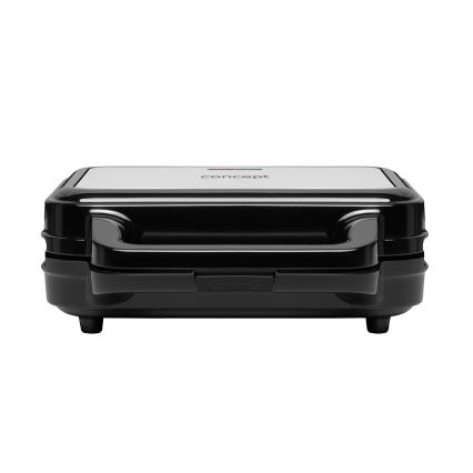 Concept SV3070 - Toster XXL 4u1 900W/230V crno/nerđajući čelik