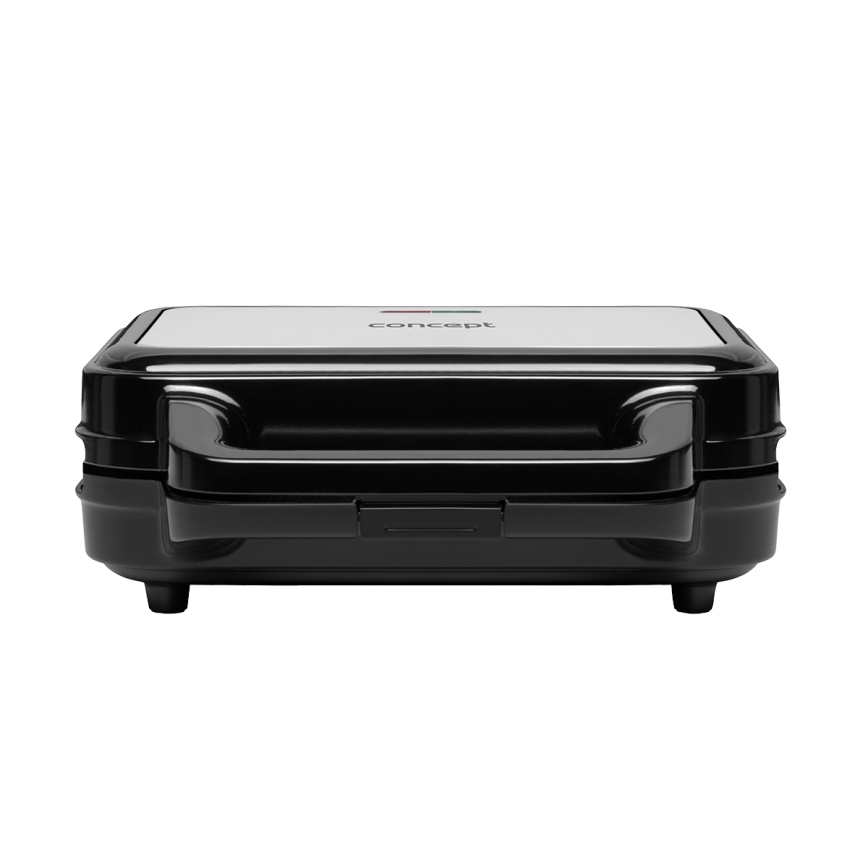 Concept SV3070 - Toster XXL 4u1 900W/230V crno/nerđajući čelik