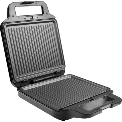 Concept SV3080 - Toster FAMILY 3u1 1200W/230V crna/nerđajući čelik