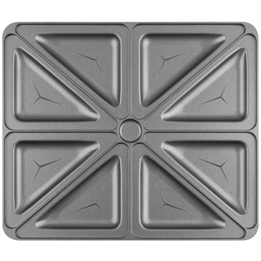 Concept SV3080 - Toster FAMILY 3u1 1200W/230V crna/nerđajući čelik