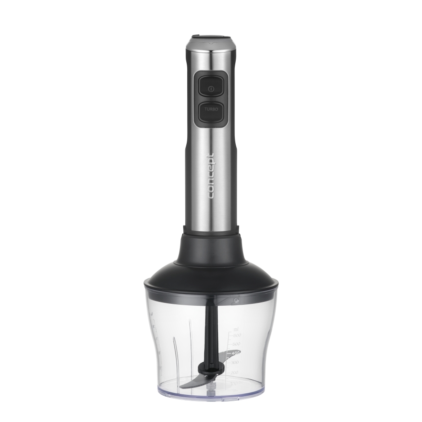 Concept TM5520 - Štapni mikser sa priborom 1500W/230V crno/nerđajući čelik