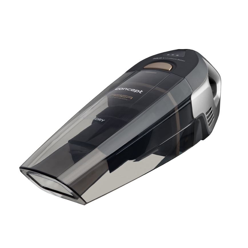 Concept VP4353 - Ručni usisivač WET & DRY RISER EXTENSION 110W/18,5V 2200 mAh crno