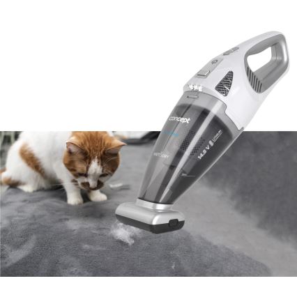 Concept VP4370 - Ručni usisivač WET & DRY PERFECT CLEAN 90W/14,8V 2200 mAh bela