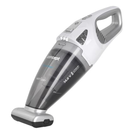 Concept VP4370 - Ručni usisivač WET & DRY PERFECT CLEAN 90W/14,8V 2200 mAh bela