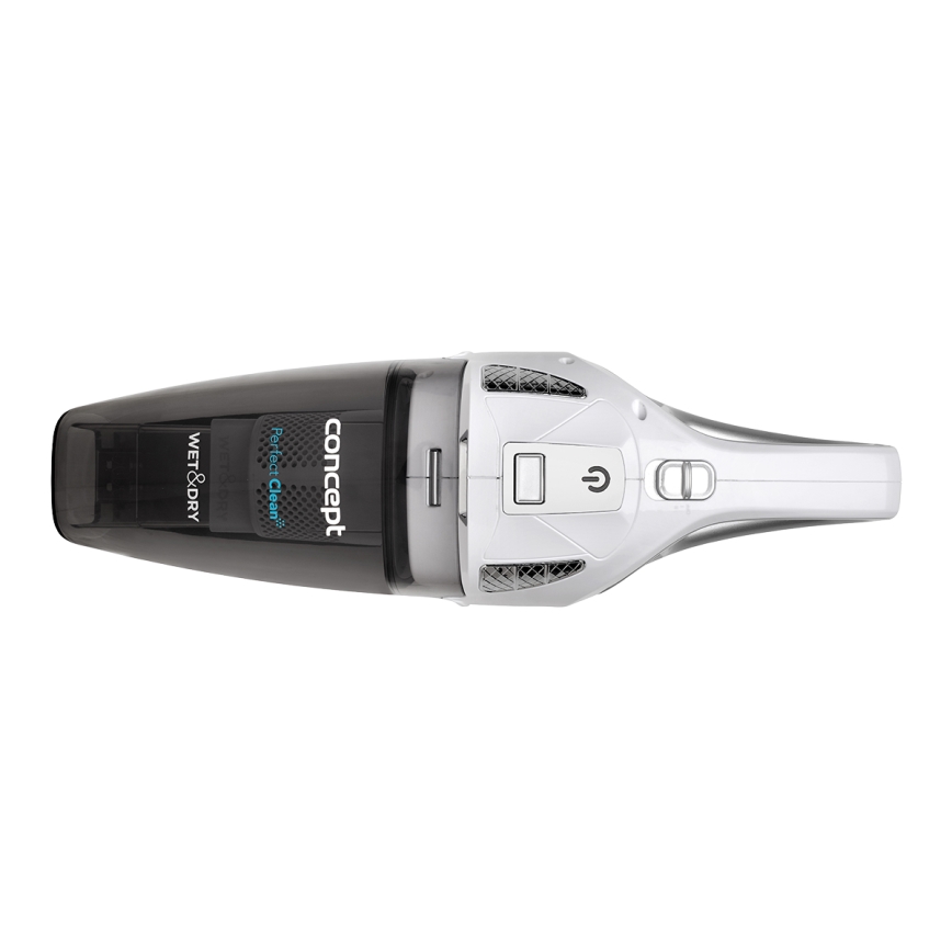Concept VP4370 - Ručni usisivač WET & DRY PERFECT CLEAN 90W/14,8V 2200 mAh bela