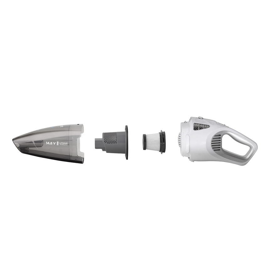 Concept VP4370 - Ručni usisivač WET & DRY PERFECT CLEAN 90W/14,8V 2200 mAh bela