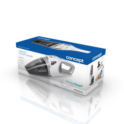 Concept VP4370 - Ručni usisivač WET & DRY PERFECT CLEAN 90W/14,8V 2200 mAh bela