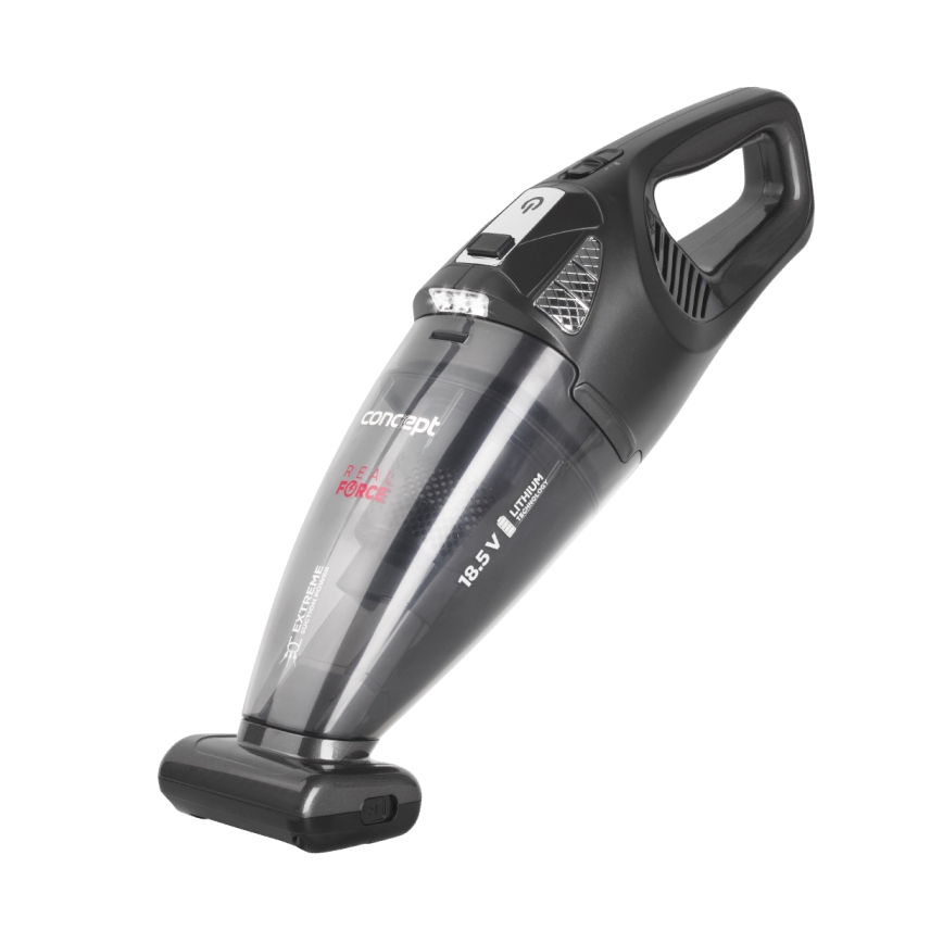 Concept VP4380 - Ručni usisivač REAL FORCE 110W/18,5V 2200 mAh crno