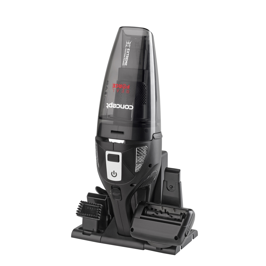 Concept VP4380 - Ručni usisivač REAL FORCE 110W/18,5V 2200 mAh crno