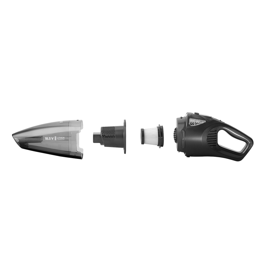 Concept VP4380 - Ručni usisivač REAL FORCE 110W/18,5V 2200 mAh crno