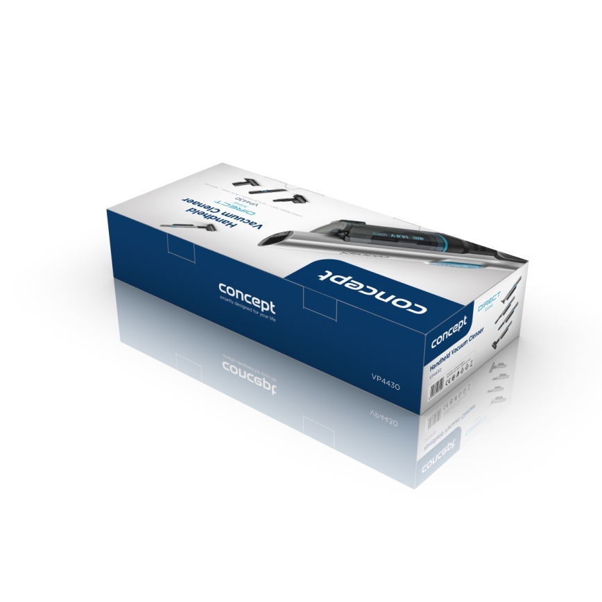 Concept VP4430 - Ručni usisivač DIRECT ANIMAL 180W/14,8V 2200 mAh crno