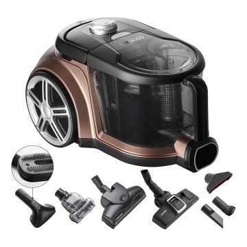 Concept VP5240N - Usisivač bez vrećice 4A RADICAL PET EXPERT 2,5 l 800W/230V bronzana