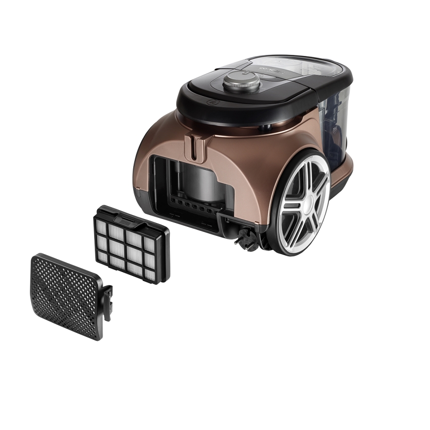 Concept VP5240N - Usisivač bez vrećice 4A RADICAL PET EXPERT 2,5 l 800W/230V bronzana