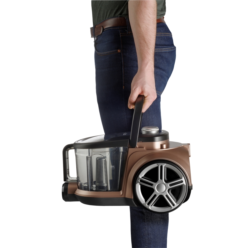 Concept VP5240N - Usisivač bez vrećice 4A RADICAL PET EXPERT 2,5 l 800W/230V bronzana