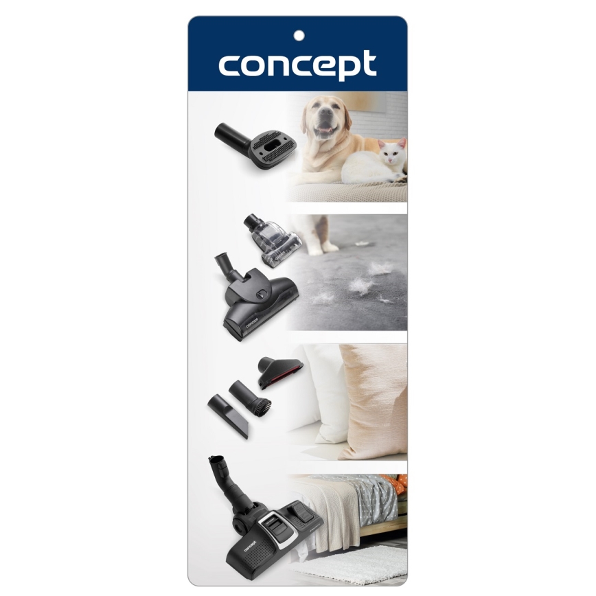 Concept VP5240N - Usisivač bez vrećice 4A RADICAL PET EXPERT 2,5 l 800W/230V bronzana
