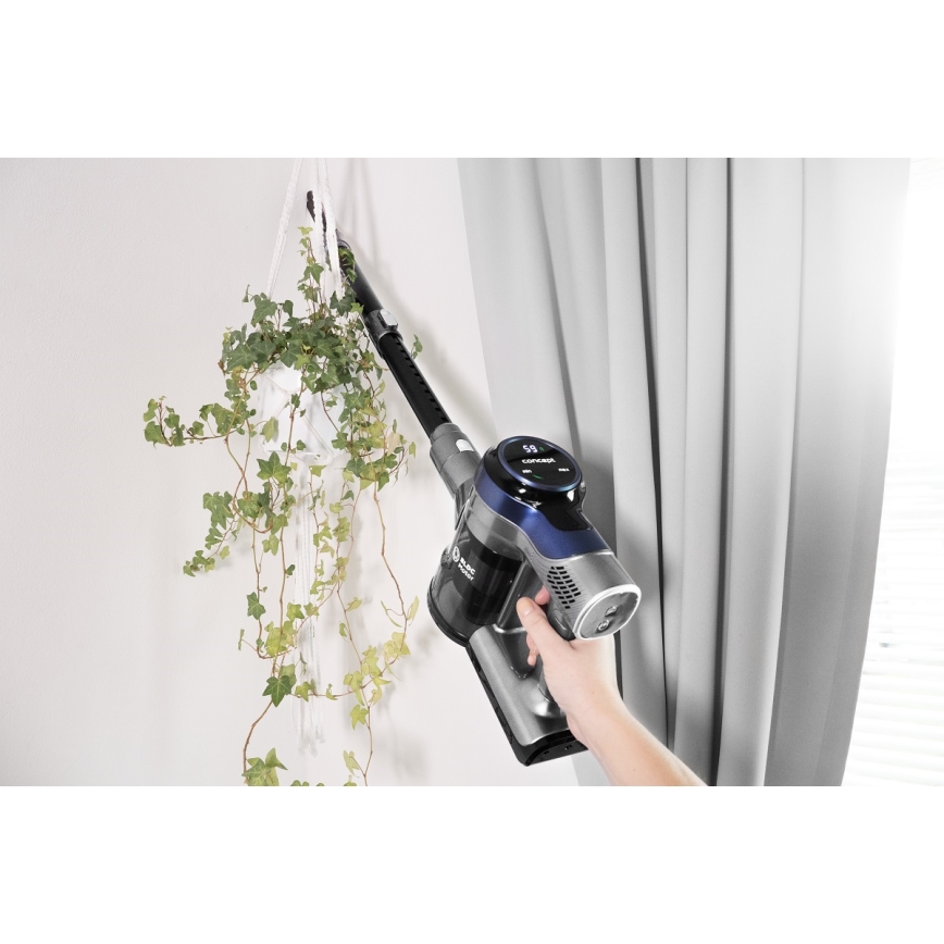 Concept VP6040 - Štapni ručni usisivač 2u1 ICONIC ANIMAL TELESCOPE 200W/22,2V 2200 mAh plava
