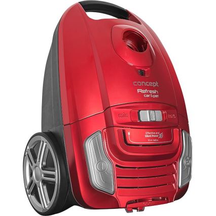 Concept VP8224 - Usisivač sa vrećicom REFRESH CAR&PET 3,5 l 700W/230V crveno