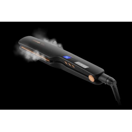 Concept VZ6010 - Parna pegla za kosu sa LED ekran ELITE STEAM BOOST 54W/230V crno