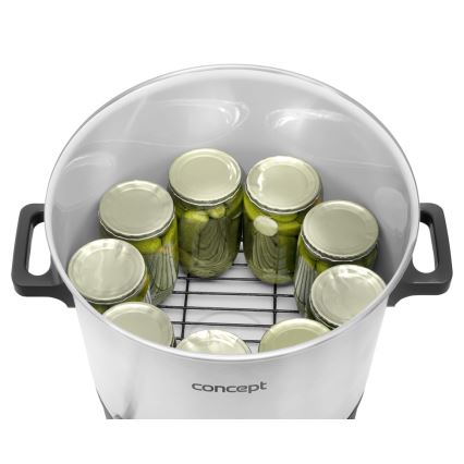 Concept ZH0030 - Kotao za konzerviranje 27 l 2000W/230V bela/crno
