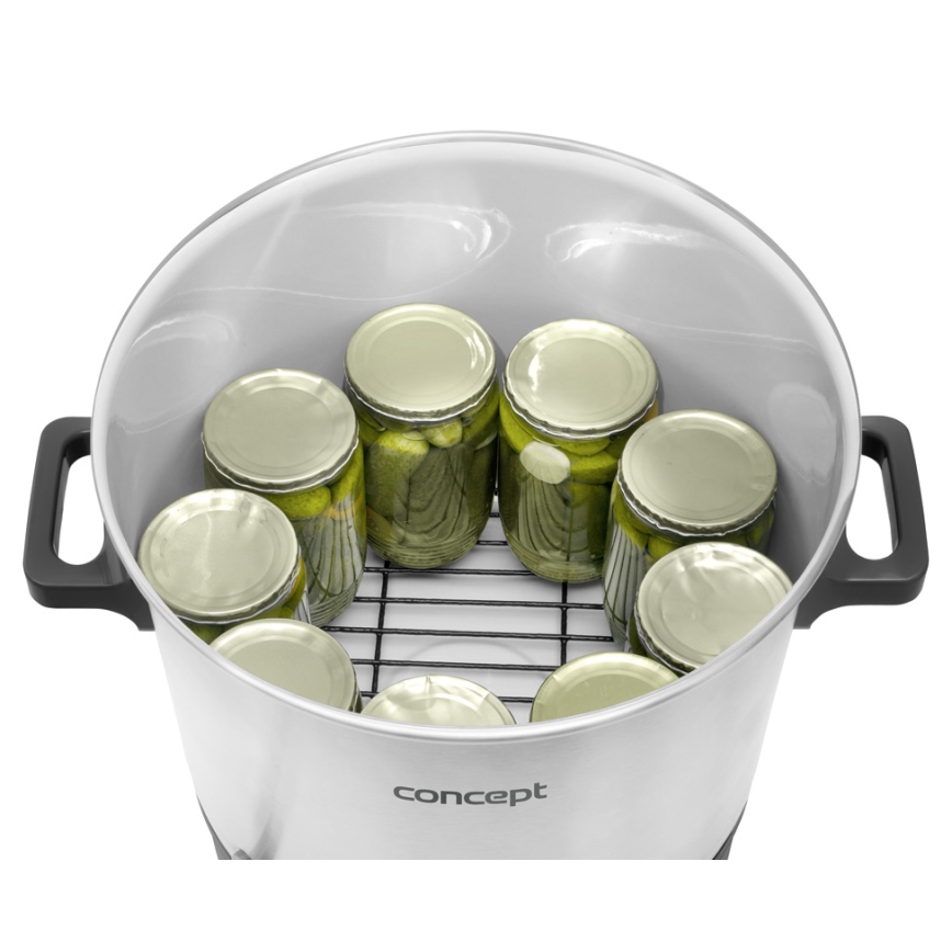 Concept ZH0030 - Kotao za konzerviranje 27 l 2000W/230V bela/crno