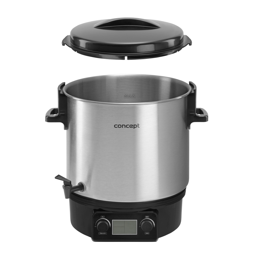 Concept ZH0040 - Kotao za konzerviranje 27 l 2000W/230V nerđajući čelik/crno