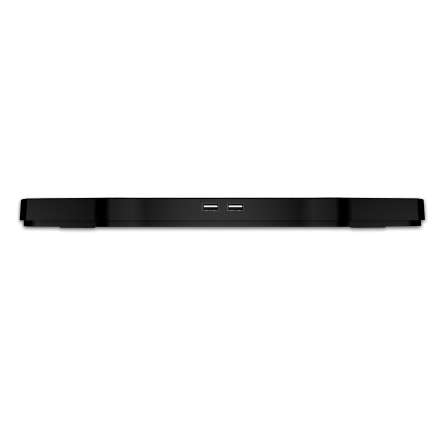 CONNECT IT CCP-2200-RD - Podloga za hlađenje laptopa 4x ventilator 2xUSB crno/crveno