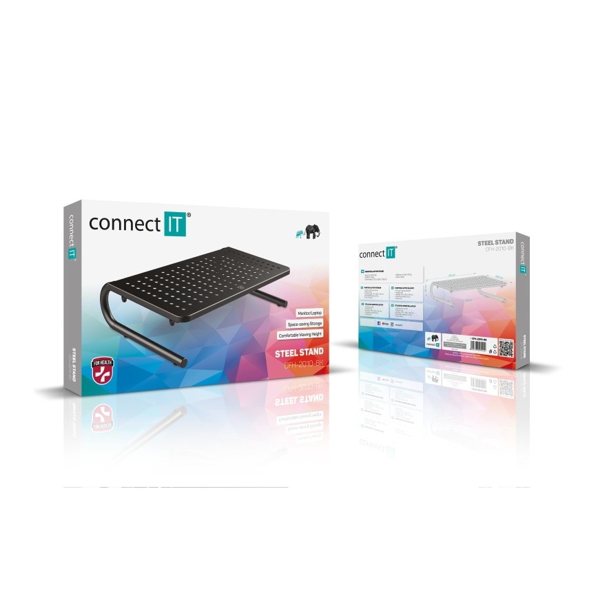 CONNECT IT CFH-2010-BK - multifunkcionalni metalno postolje crno