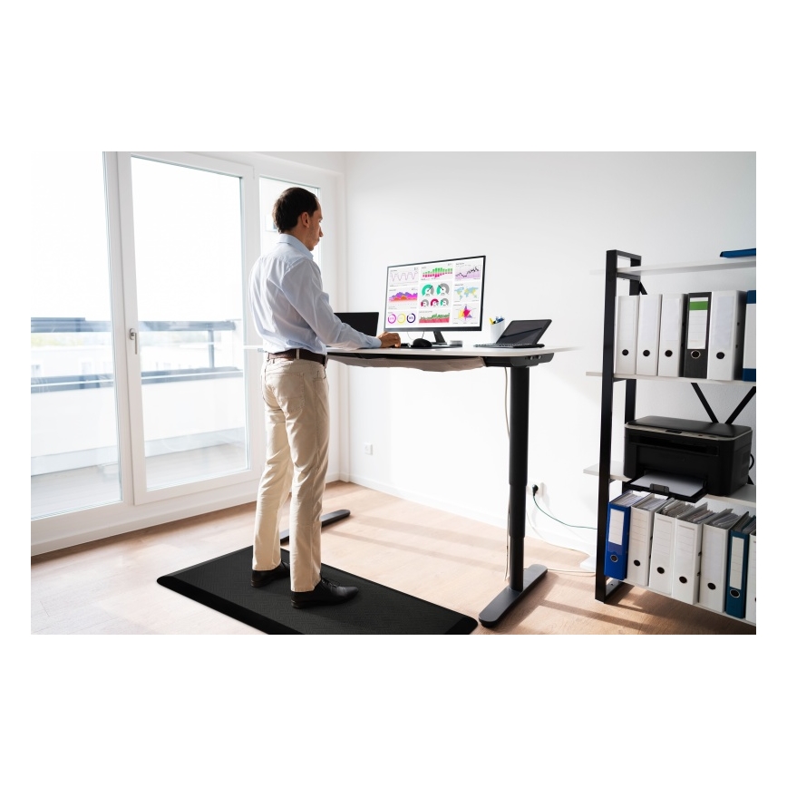 CONNECT IT CFH-4200-BK - Prostirka za stopala protiv umora crno