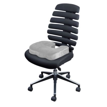 CONNECT IT CFH-5290-GY - Ergonomski jastuk za stolicu sivo