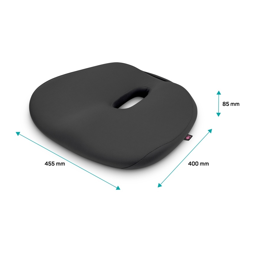CONNECT IT CFH-5501-GY - Ergonomski jastuk za stolicu antracit